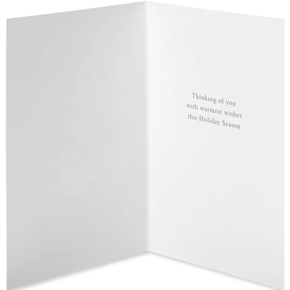 Vintage Floral Holiday Boxed Cards, 14-Count
