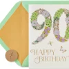 Warm Memories 90th Birthday Greeting Card