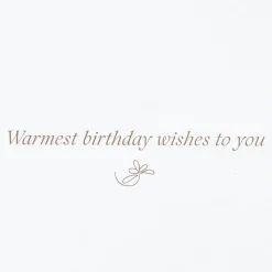 Warmest Birthday Wishes Birthday Greeting Card