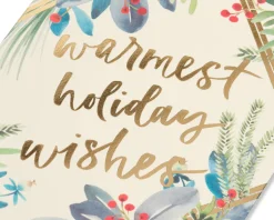 Warmest Holiday Wishes Holiday Boxed Cards, 14-Count