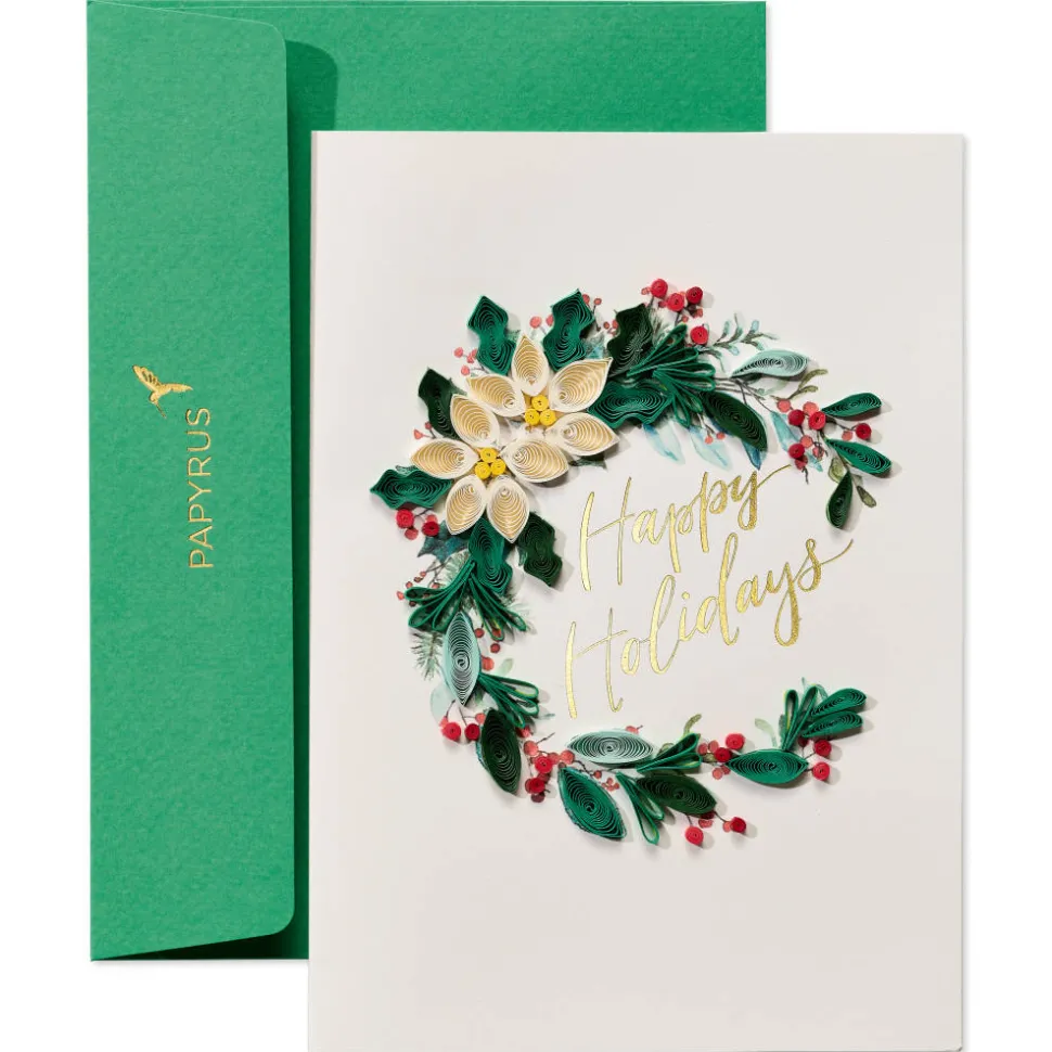 Warmest Wishes Christmas Greeting Card