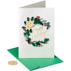 Warmest Wishes Christmas Greeting Card