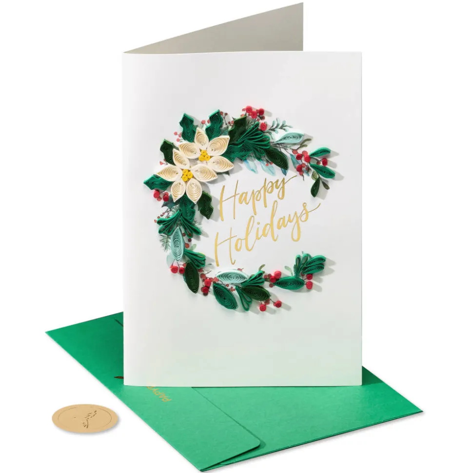Warmest Wishes Christmas Greeting Card