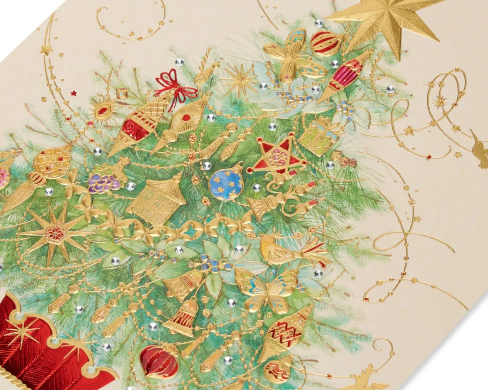 Warmest Wishes Christmas Greeting Card