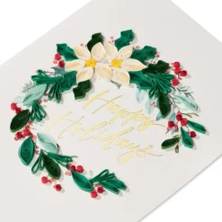 Warmest Wishes Christmas Greeting Card