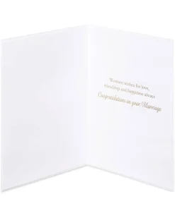 Warmest Wishes Wedding Greeting Card