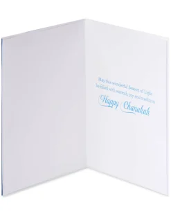 Warmth, Joy and Tradition Chanukah Greeting Card