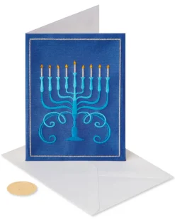 Warmth, Joy and Tradition Chanukah Greeting Card