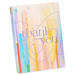 Watercolor 14-Count Blank Thank You Greeting Cards with Envelopes