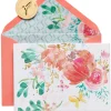 Watercolor Floral Boxed Blank Note Cards, 10-Count