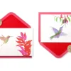 Watercolor Hummingbirds Keepsake Boxed Blank Cards and Envelopes, 20-Count