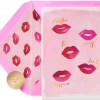 Watercolor Lips Blank Greeting Card – BCRF Partnership