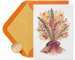 Wheat Bunch Thanksgiving Greeting Card
