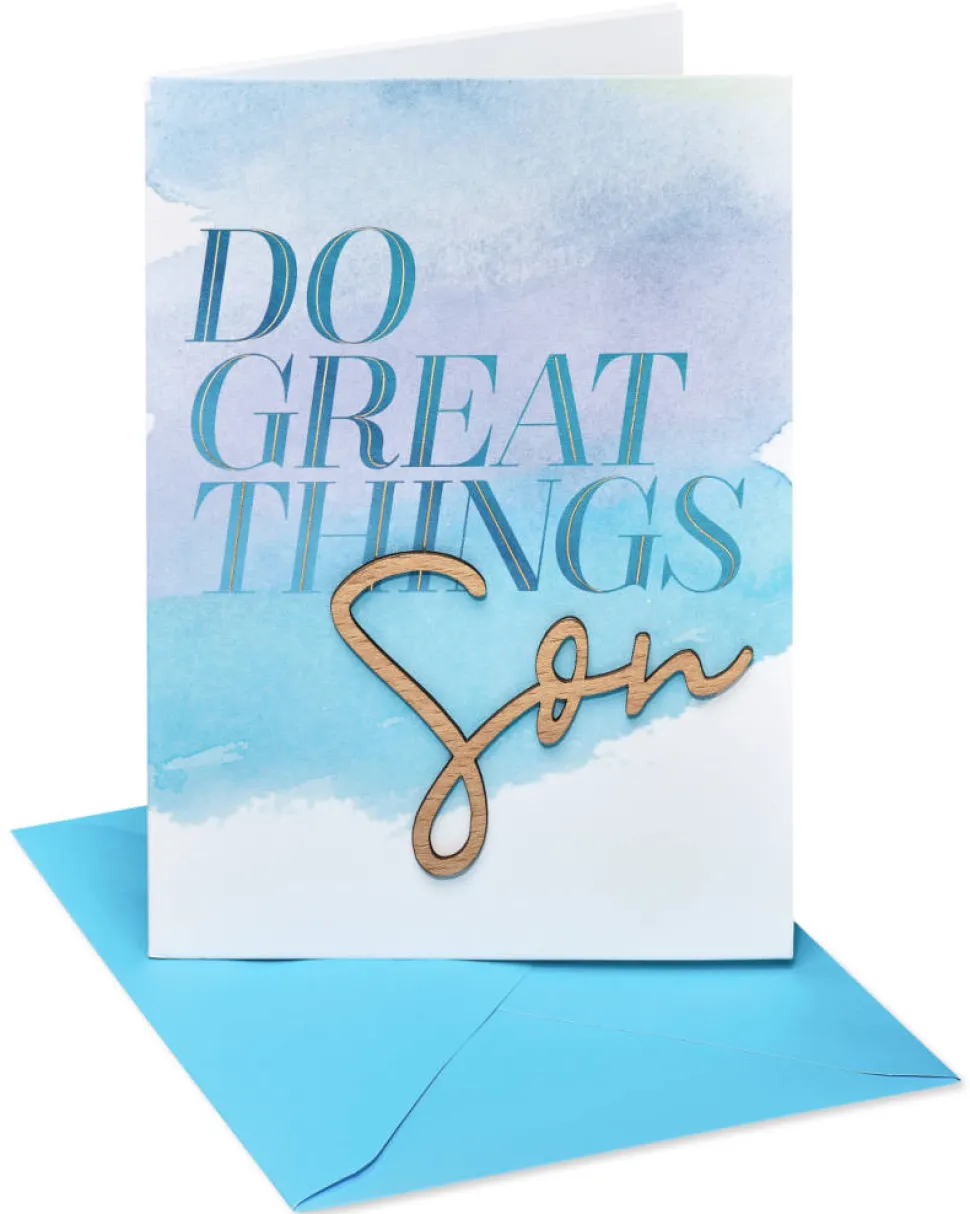 Where Life Takes You Graduation Greeting Card for Son