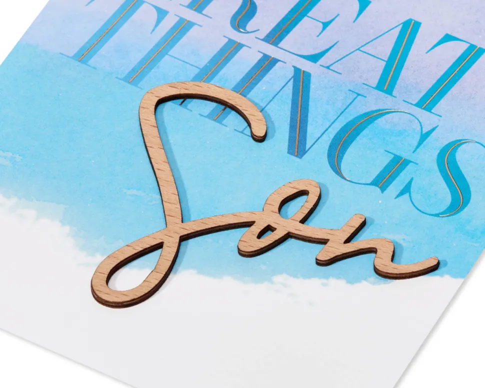 Where Life Takes You Graduation Greeting Card for Son