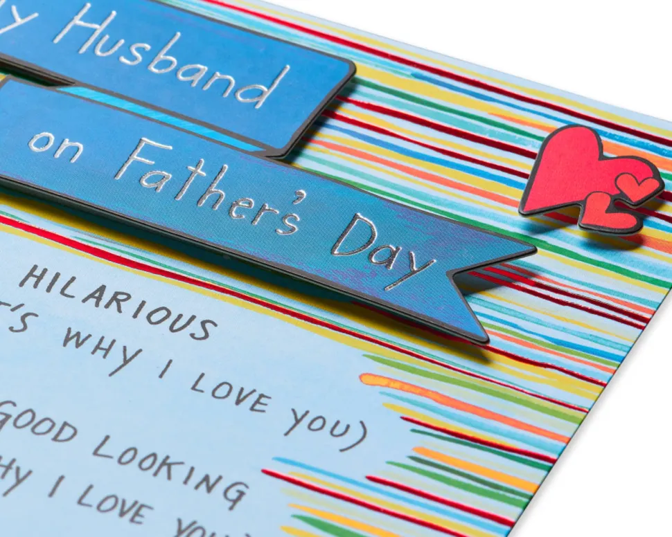 Why I Love You Father’s Day Greeting Card for Husband