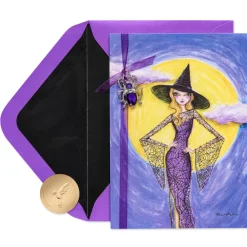 Wickedly Fabulous Halloween Greeting Card – Designed by Bella Pillar
