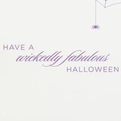 Wickedly Fabulous Halloween Greeting Card – Designed by Bella Pillar