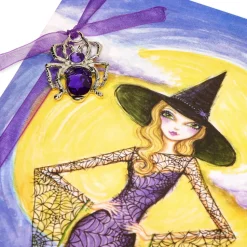 Wickedly Fabulous Halloween Greeting Card – Designed by Bella Pillar