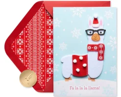 Wild and Wooly Holiday Greeting Card