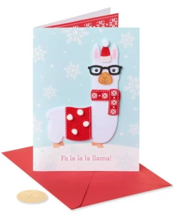 Wild and Wooly Holiday Greeting Card