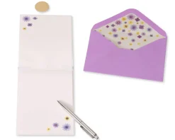 Wildflowers Blank Thinking of You Greeting Card