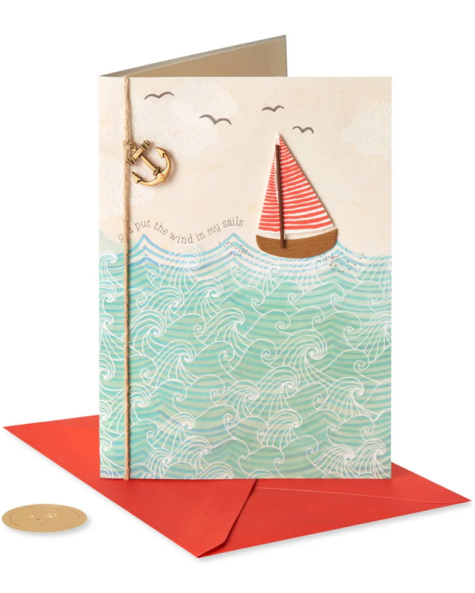 Wind in My Sails Romantic Greeting Card