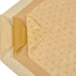 Winter Wonderland Gold Holiday Tissue Paper, 18 Sheets