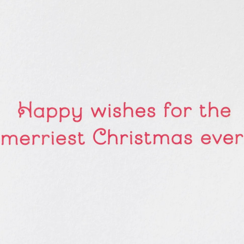 Wishes for the Merriest Christmas Ever Hello Kitty Christmas Greeting Card