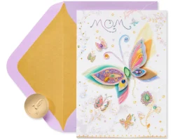 Wishes From The Heart Birthday Greeting Card for Mom – Designed by House of Turnowsky