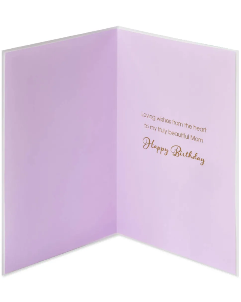 Wishes From The Heart Birthday Greeting Card for Mom – Designed by House of Turnowsky