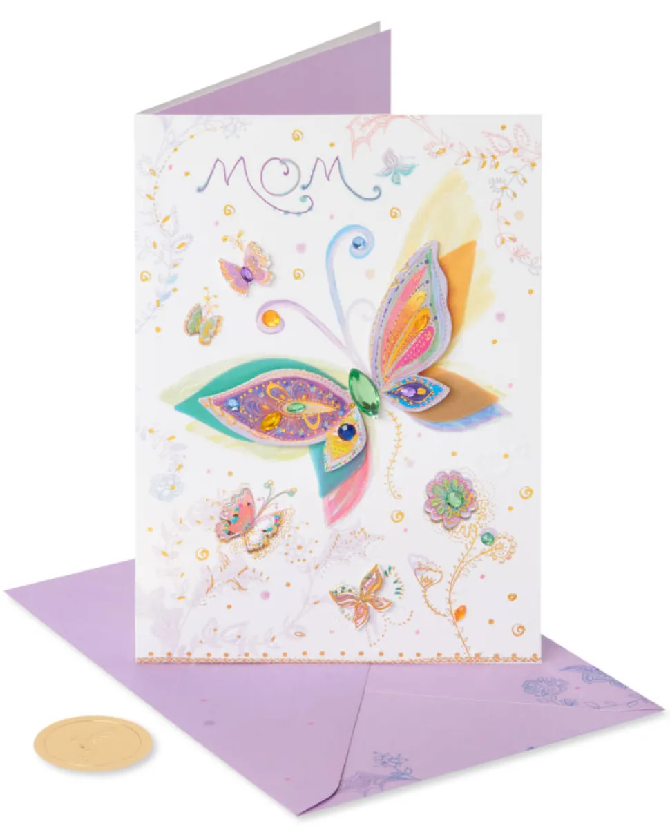 Wishes From The Heart Birthday Greeting Card for Mom – Designed by House of Turnowsky