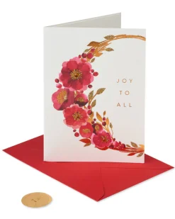 Wishes from the Heart Christmas Greeting Card