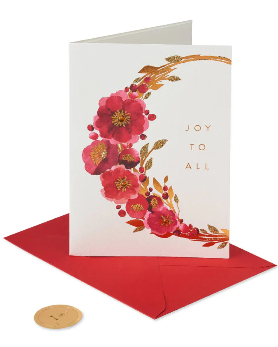 Wishes from the Heart Christmas Greeting Card