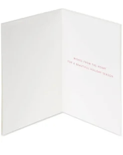 Wishes from the Heart Christmas Greeting Card
