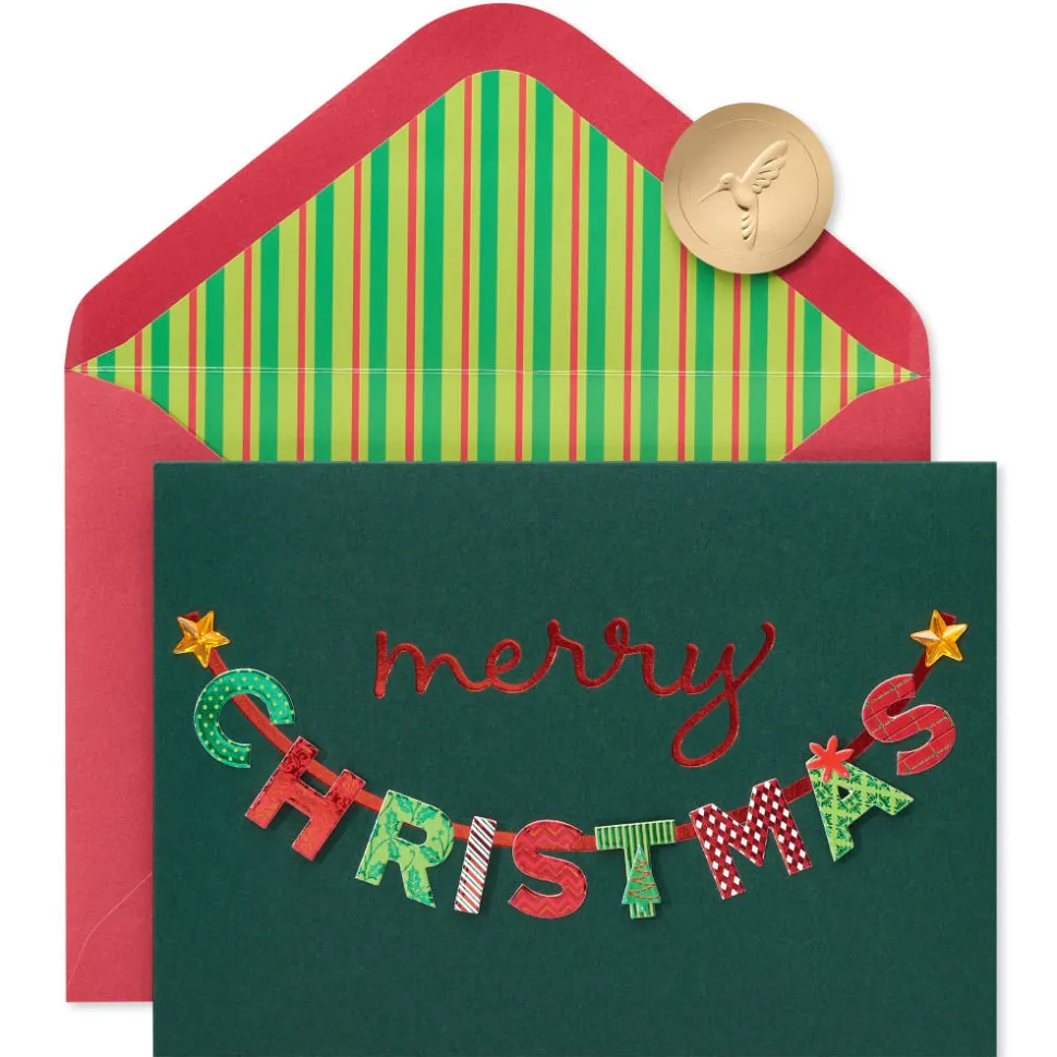 Wishing You a Happy and Festive Holiday Season Christmas Greeting Card