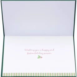 Wishing You a Happy and Festive Holiday Season Christmas Greeting Card