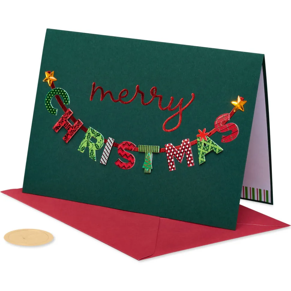 Wishing You a Happy and Festive Holiday Season Christmas Greeting Card