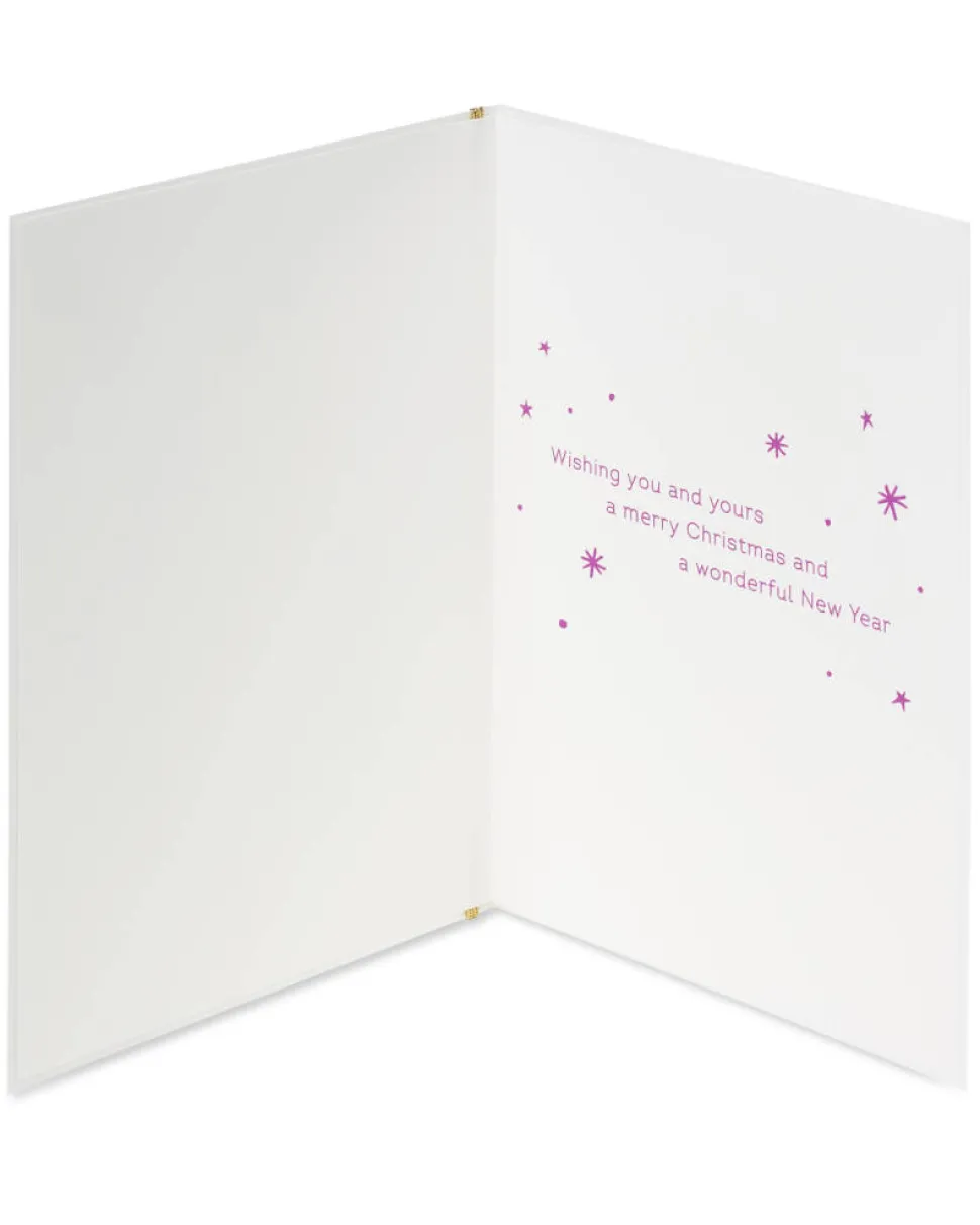 Wishing You and Yours A Merry Christmas Greeting Card