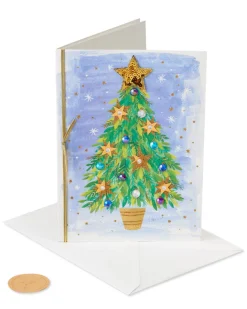 Wishing You and Yours A Merry Christmas Greeting Card