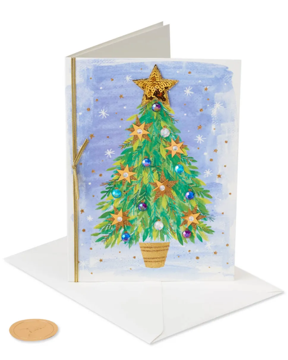 Wishing You and Yours A Merry Christmas Greeting Card
