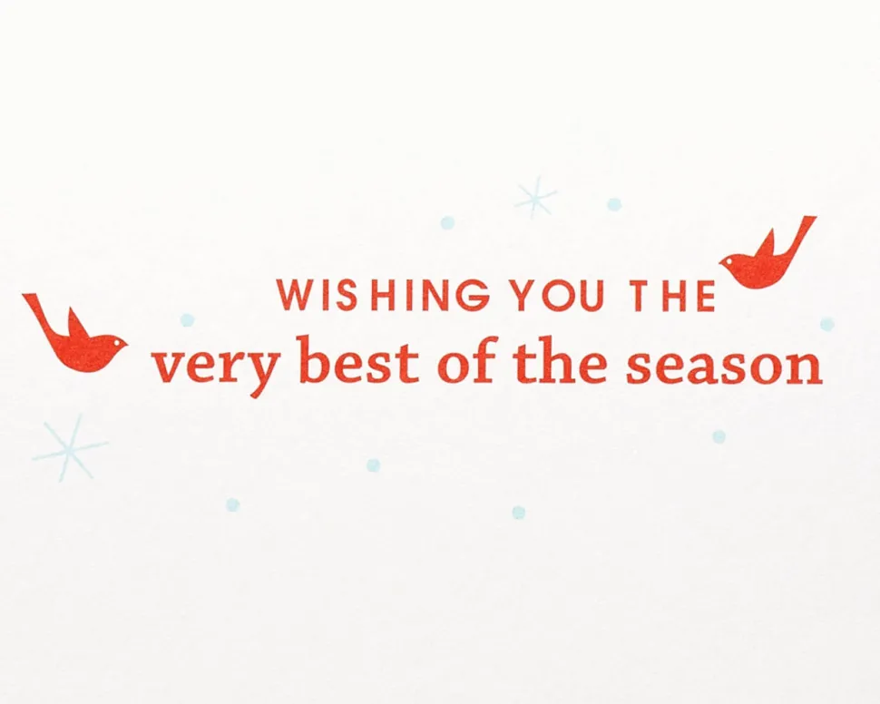 Wishing You the Very Best Holiday Boxed Cards, 16-Count