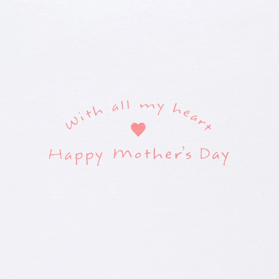 With All My Heart Mother’s Day Greeting Card for Grandma