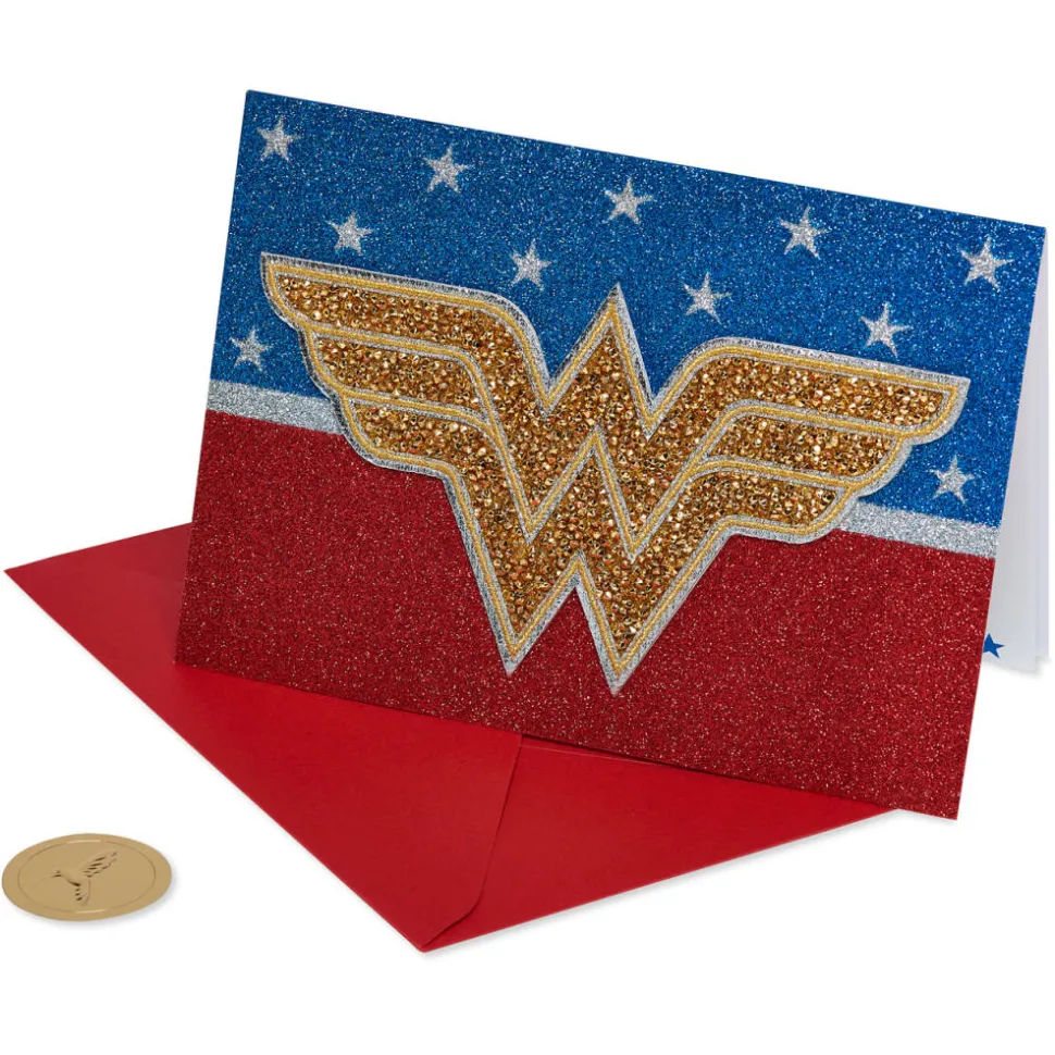 Wonder Woman Birthday Greeting Card
