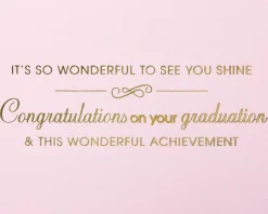 Wonderful Achievement Graduation Greeting Card