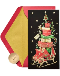 Wonderful Celebration Christmas Greeting Card