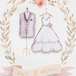 Wonderful Couple Wedding Greeting Card