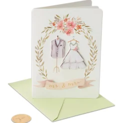 Wonderful Couple Wedding Greeting Card