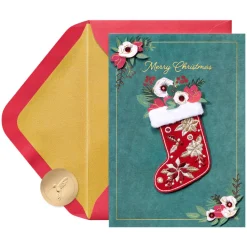 Wonderful Holiday Christmas Greeting Card