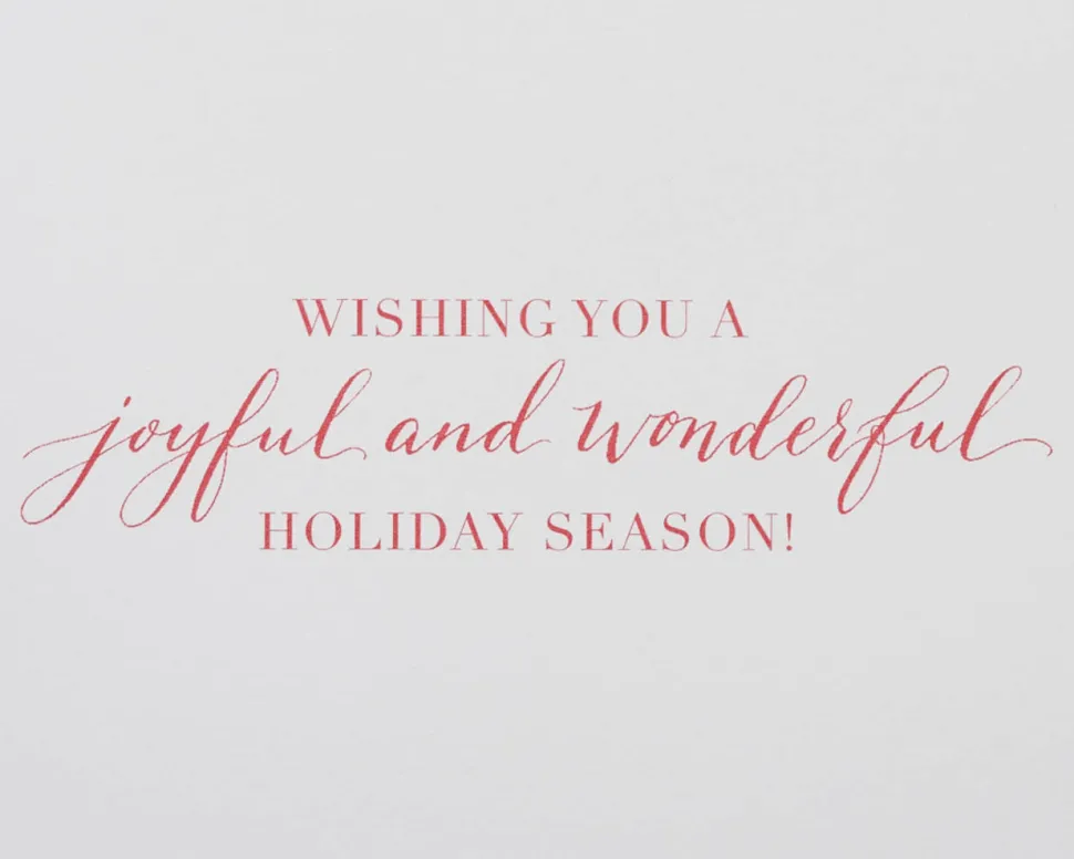 Wonderful Holiday Greeting Card